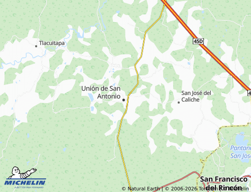 Mapa MICHELIN Las Moras - ViaMichelin