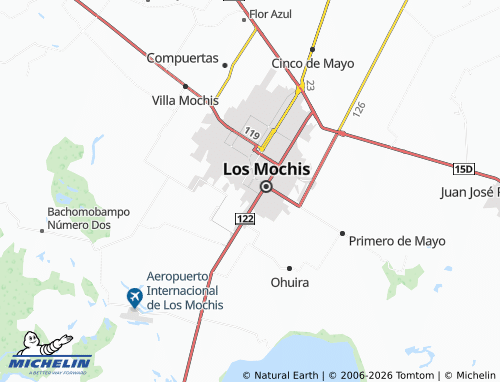 MICHELIN Praderas de Villa map - ViaMichelin