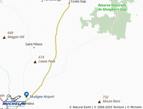MICHELIN Stony Creek map - ViaMichelin