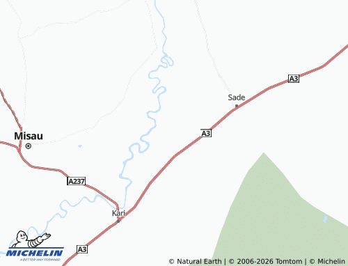 MICHELIN Babaye map - ViaMichelin