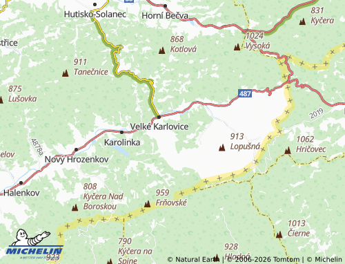 MICHELIN Pluskovec map - ViaMichelin