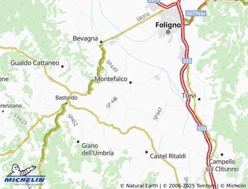 Carte MICHELIN Cerrete - ViaMichelin
