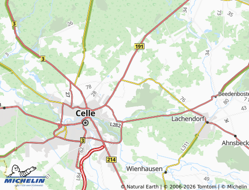 MICHELIN Bostel map - ViaMichelin