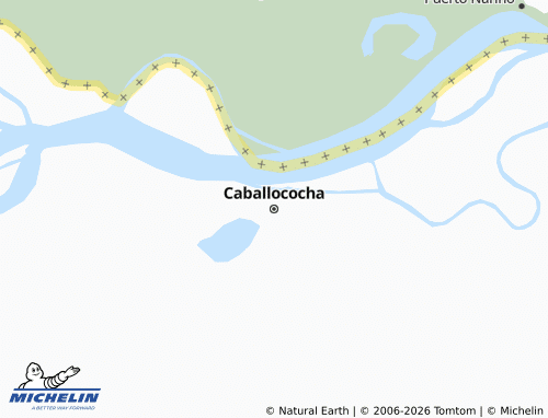 Kaart MICHELIN Caballococha - ViaMichelin