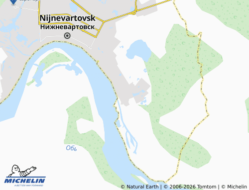 MICHELIN-Landkarte Solnyshko SONT - ViaMichelin