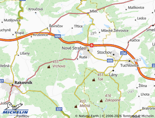 Mappa MICHELIN Ruda - ViaMichelin
