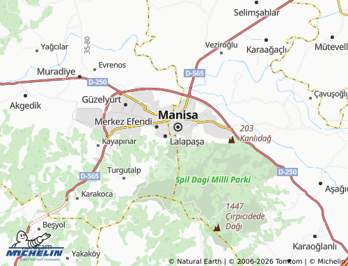 MICHELIN Adakale map - ViaMichelin