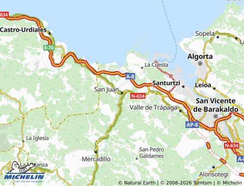 MICHELIN San Juan map - ViaMichelin