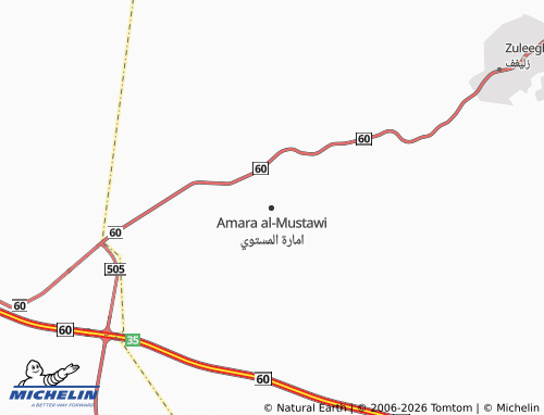 Carte MICHELIN Amara al-Mustawi - ViaMichelin