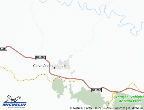 Mapa MICHELIN Claret - ViaMichelin