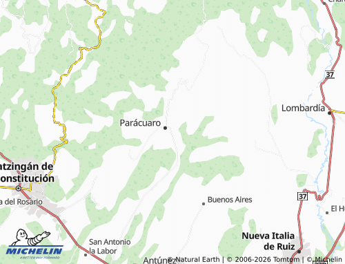 Mapa MICHELIN Lázaro Cárdenas - ViaMichelin