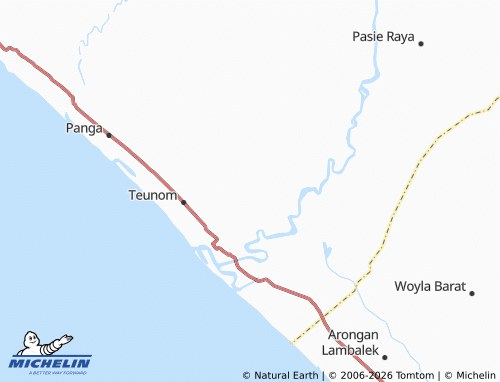MICHELIN Tanoh Anou map - ViaMichelin