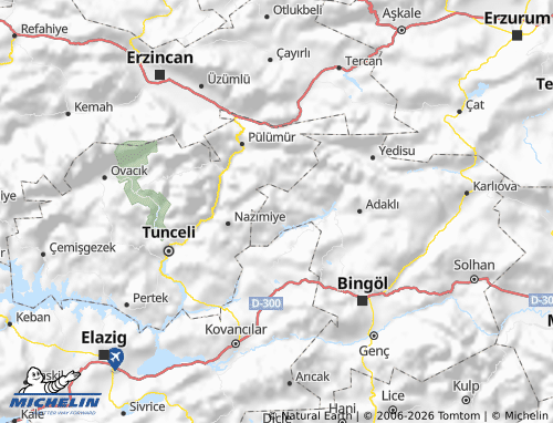 MICHELIN Yayladere map - ViaMichelin