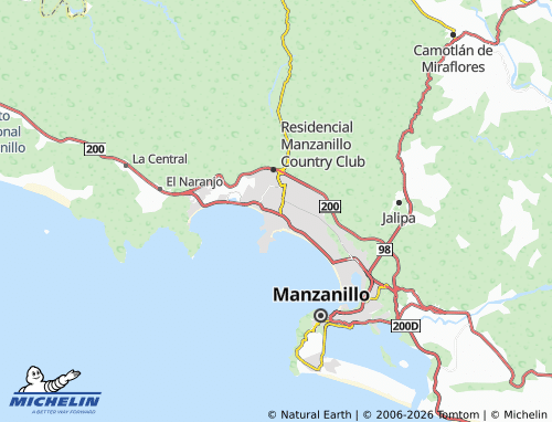 MICHELIN Privada Palma Real map - ViaMichelin