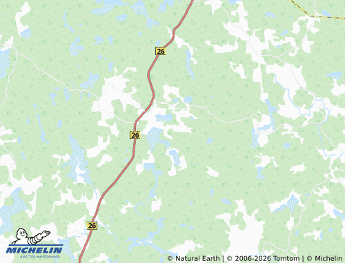 MICHELIN-Landkarte Vähä-Uski - ViaMichelin