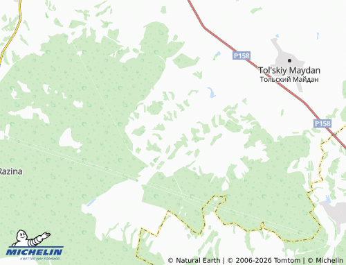 MICHELIN-Landkarte Maloye Mamleyevo - ViaMichelin