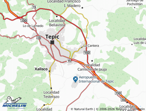Mappa MICHELIN Ciudad Industrial - ViaMichelin