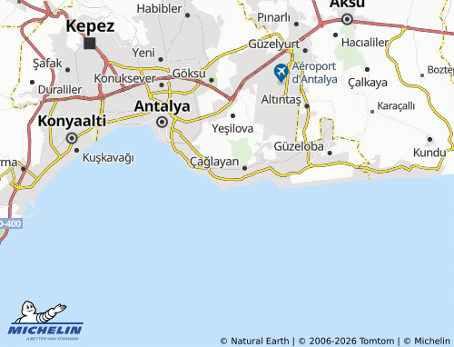 Mapa MICHELIN Fener - ViaMichelin