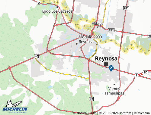 MICHELIN Jacinto López II map - ViaMichelin