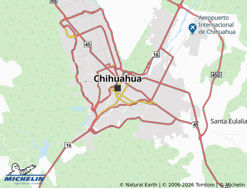 Mappa MICHELIN Santa Lucía - ViaMichelin