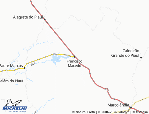 Carte MICHELIN Francisco Macedo - ViaMichelin