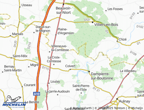 Carte MICHELIN Mie Annexe - ViaMichelin