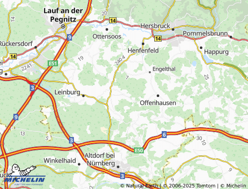 MICHELIN-Landkarte Entenberg - ViaMichelin