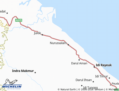 MICHELIN Pulo-U map - ViaMichelin