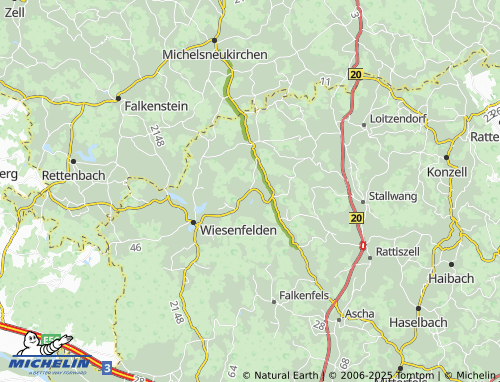 MICHELIN-Landkarte Geraszell - ViaMichelin