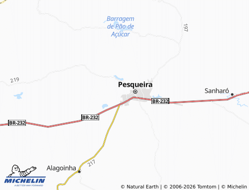 Carte MICHELIN Pitanga - ViaMichelin