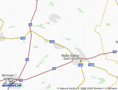 MICHELIN Tarnava map - ViaMichelin