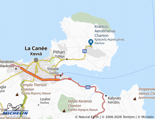 Mapa MICHELIN Aroni - ViaMichelin