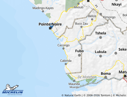 Mappa MICHELIN Lândana - ViaMichelin