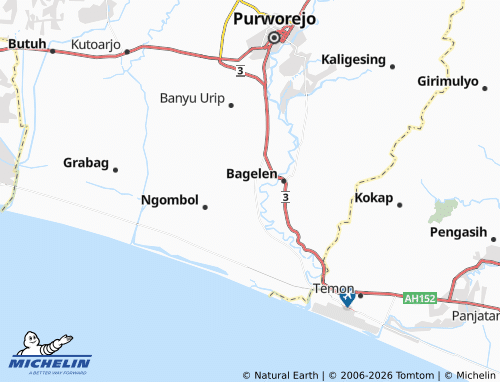 Mapa MICHELIN Purwosari - ViaMichelin