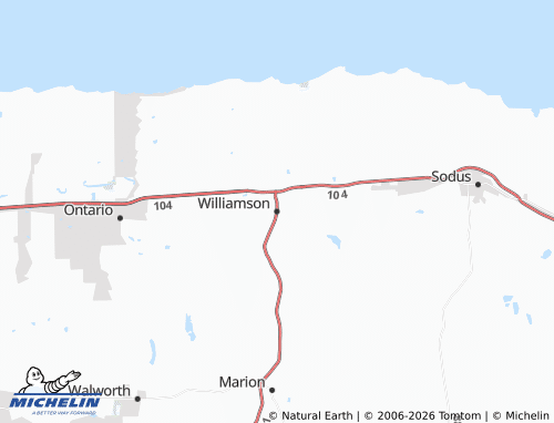Mappa MICHELIN Williamson - ViaMichelin