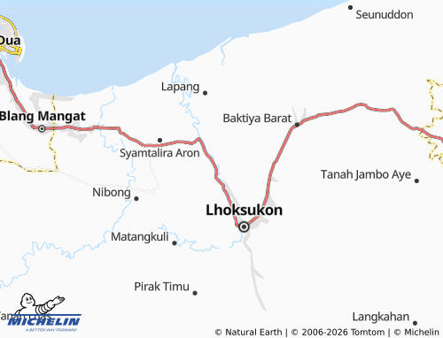 Mapa MICHELIN Mns Leubok Ab - ViaMichelin