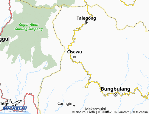 Carte MICHELIN Cisewu - ViaMichelin
