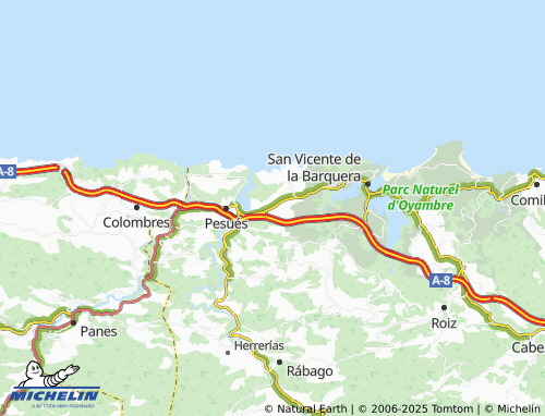 Carte MICHELIN Los Tánagos - ViaMichelin