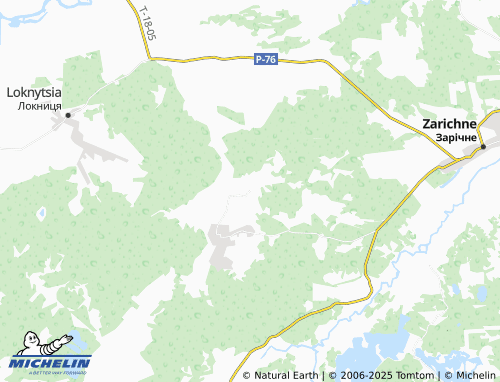 MICHELIN Holubne map - ViaMichelin