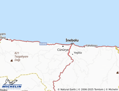 MICHELIN Kızılkara map - ViaMichelin