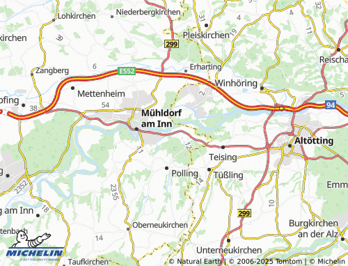 Mappa MICHELIN Ehring - ViaMichelin