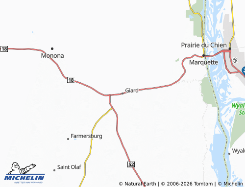 Mappa MICHELIN Giard - ViaMichelin