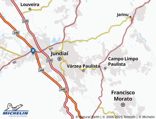 MICHELIN Jardim Tamoio map - ViaMichelin