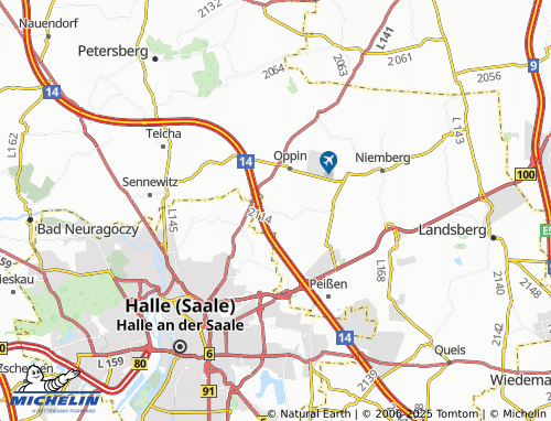 MICHELIN-Landkarte Obermaschwitz - ViaMichelin