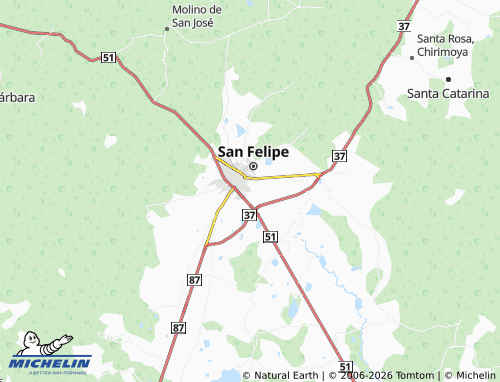 Mapa MICHELIN De los Espinos - ViaMichelin