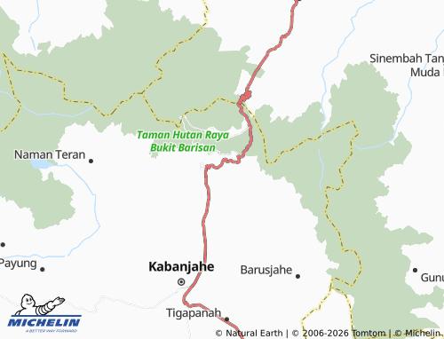 MICHELIN Sempajaya map - ViaMichelin