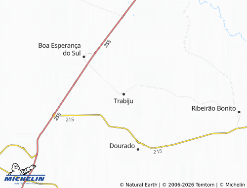 Mapa MICHELIN Trabiju - ViaMichelin