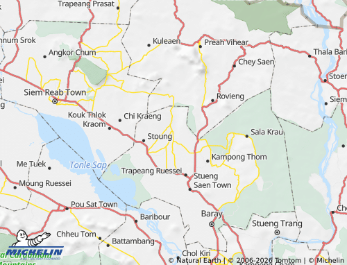 Mapa MICHELIN Prasat Balangk - ViaMichelin