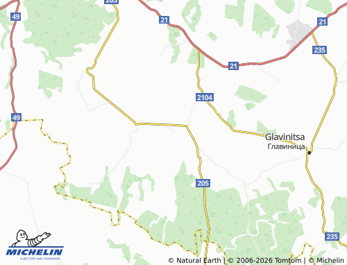 Kaart MICHELIN Preslavtsi - ViaMichelin