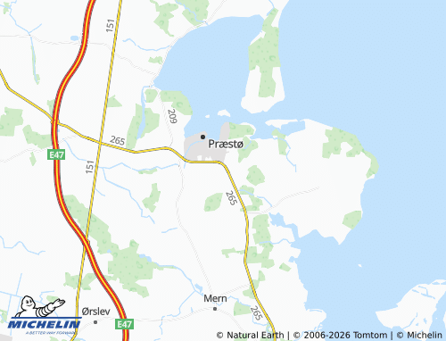 Carte MICHELIN Endegårde - ViaMichelin